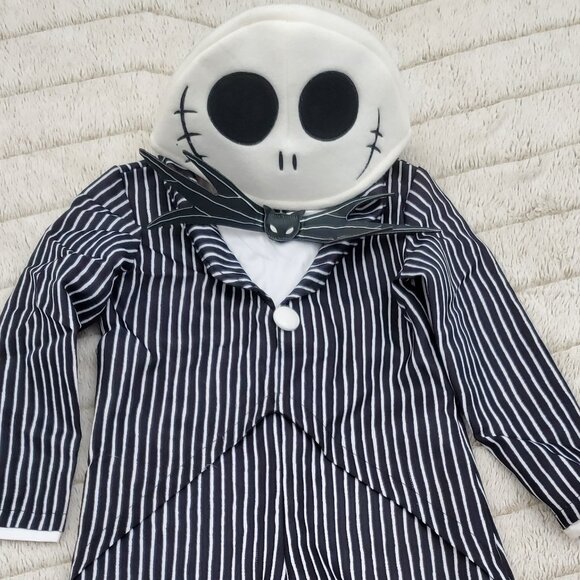 Toddler Jack Skellington Nightmare Before Christmas Halloween Costume - 3-4T - Picture 3 of 8